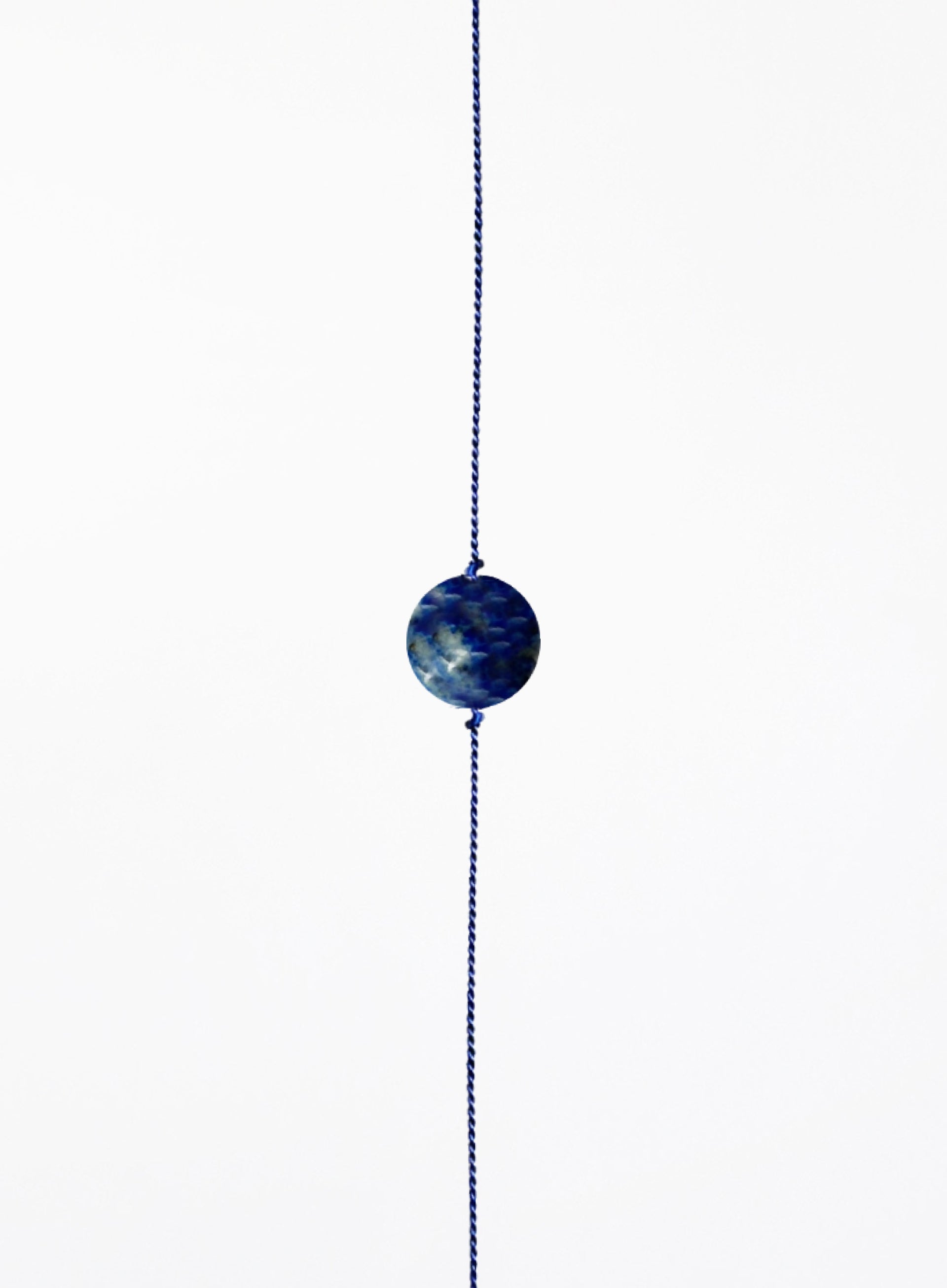 sodalite silk cord bracelet