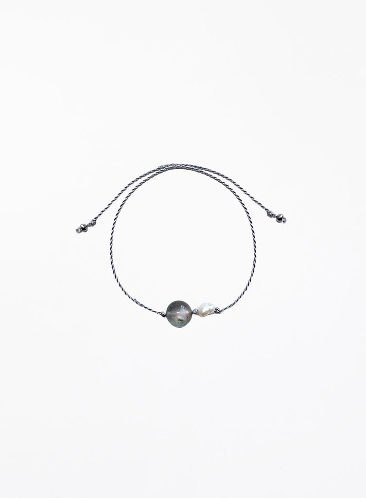 moonstone bracelet with pearl 