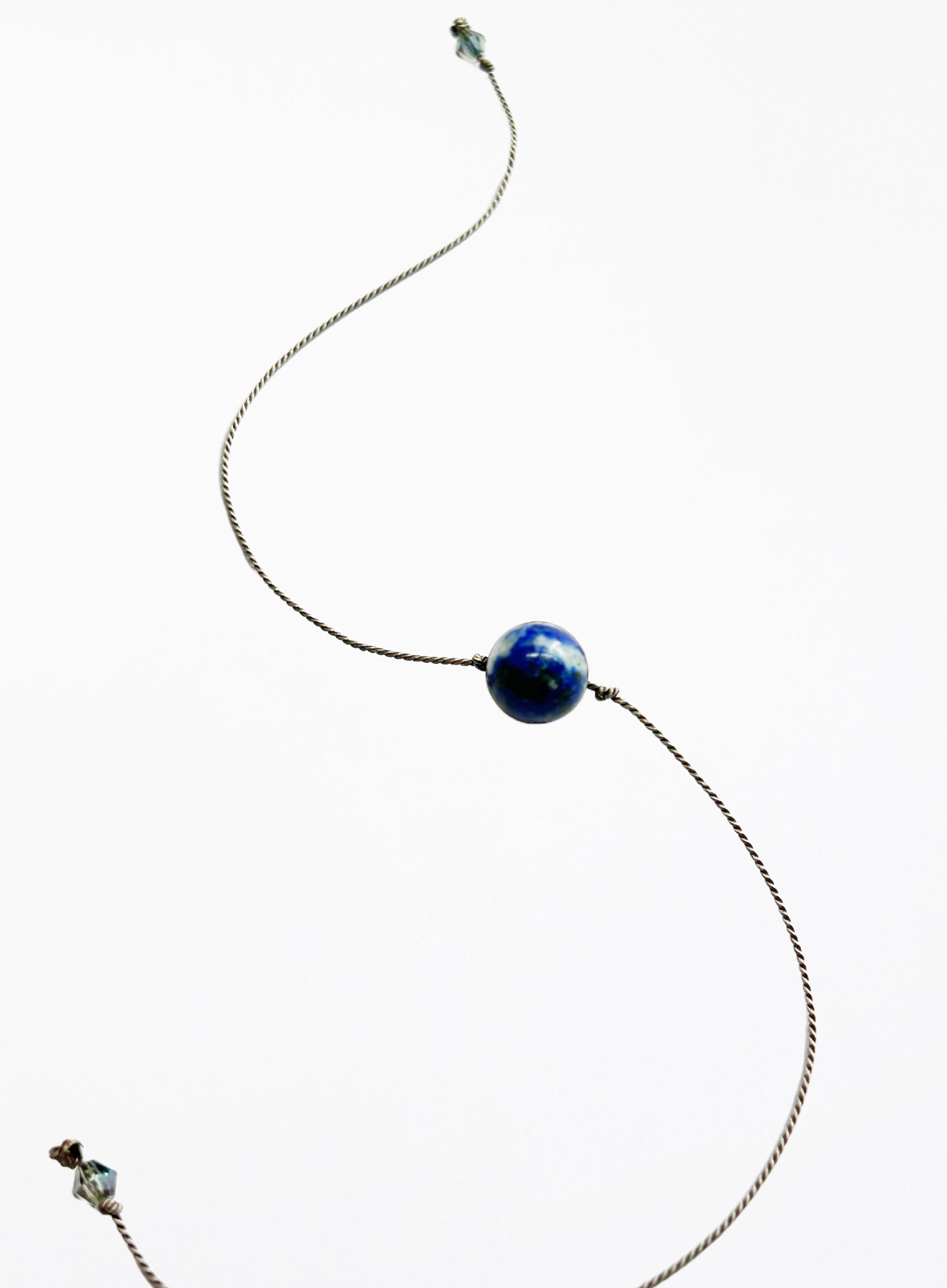 sodalite silk cord bracelet