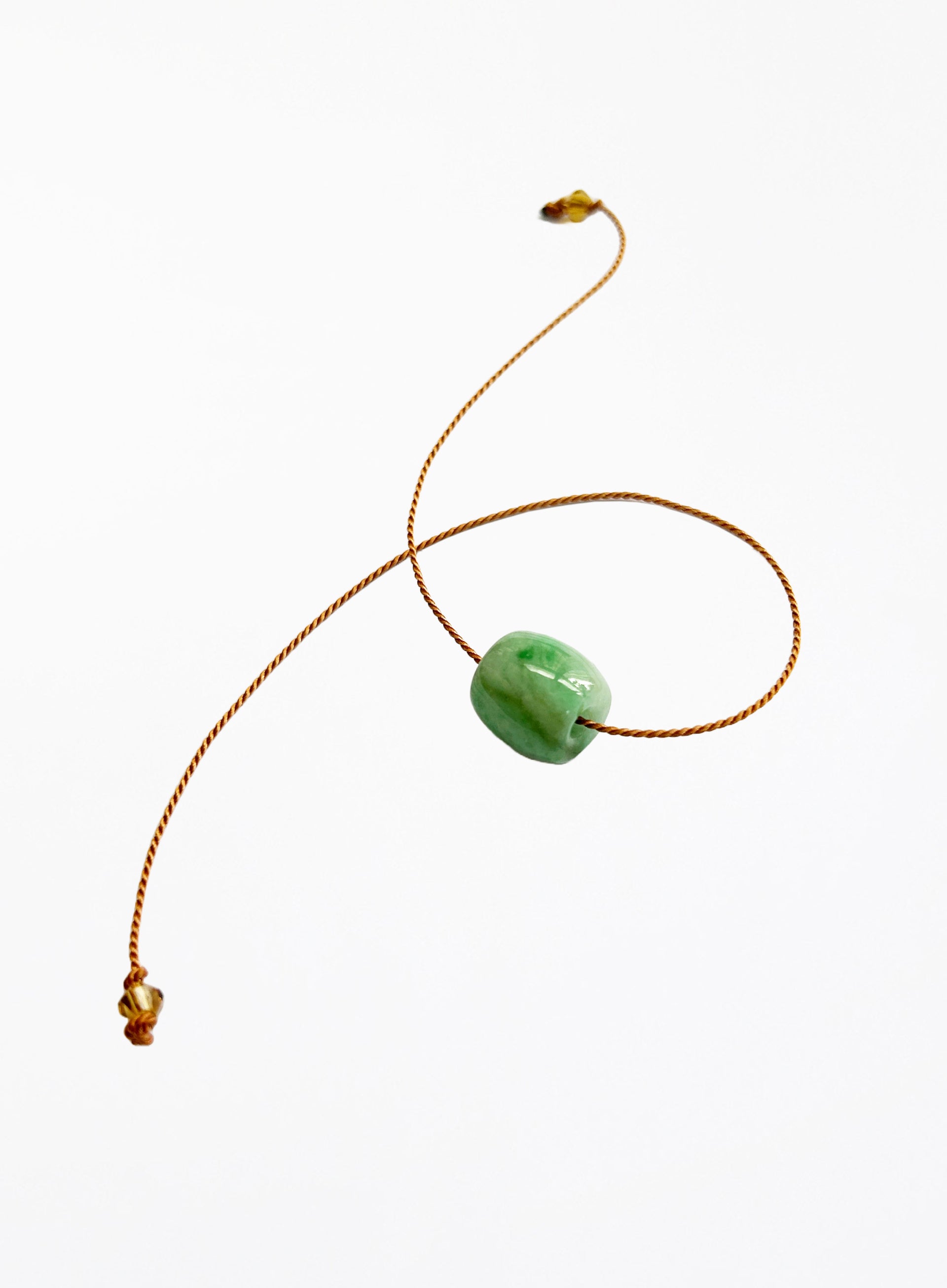 Yeri Jade Silk Cord Bracelet