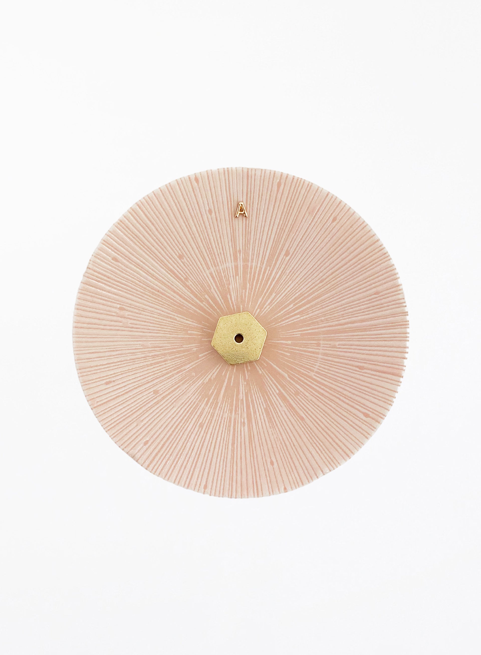 Pink Ceramic Incense Holder 