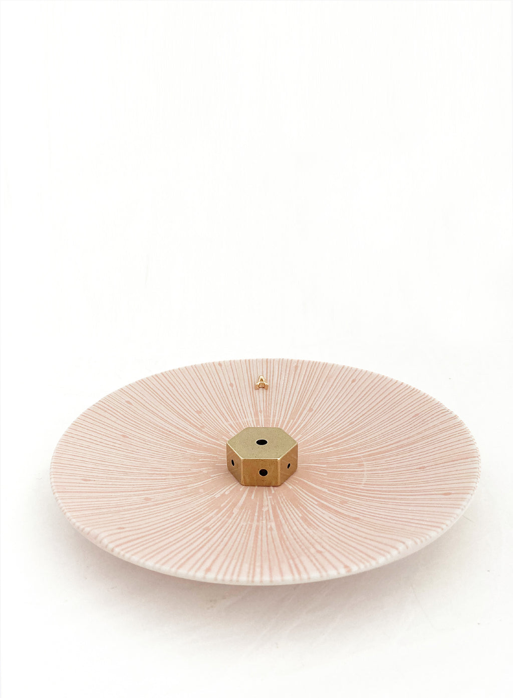 Pink Ceramic Incense Holder 