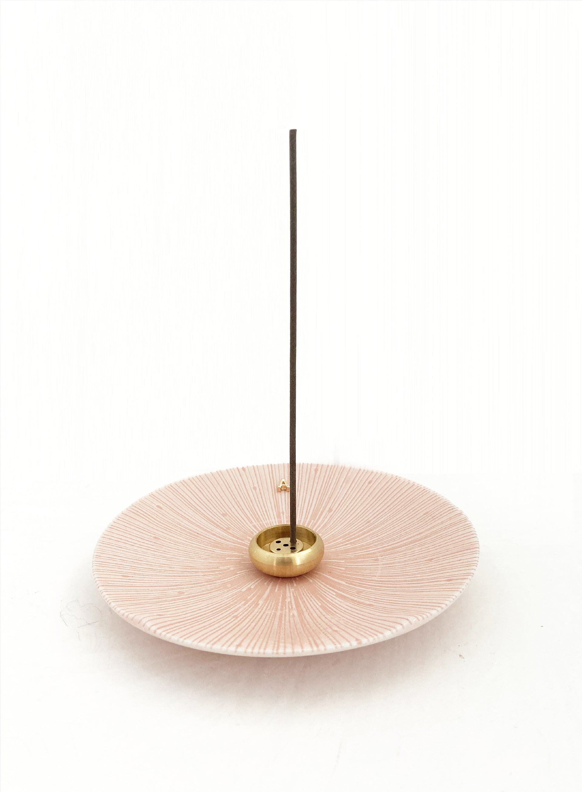 Pink Ceramic Incense Holder 