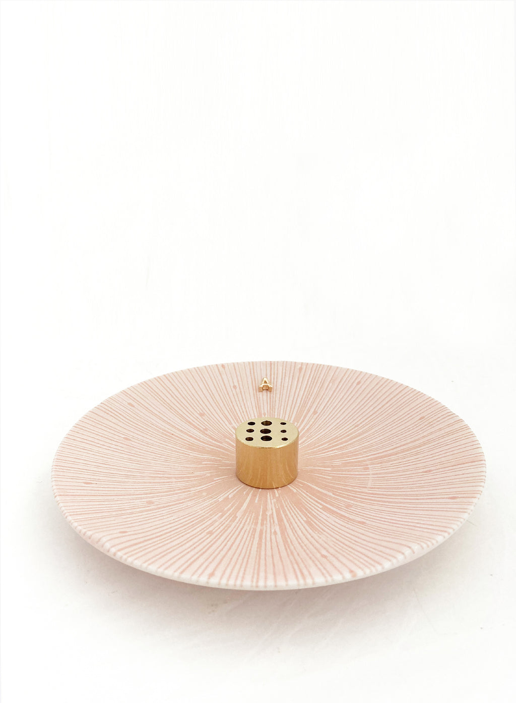 Pink Ceramic Incense Holder 