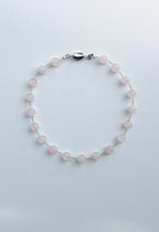 Meidine Rose Quartz Green Peridot Quartz Necklace
