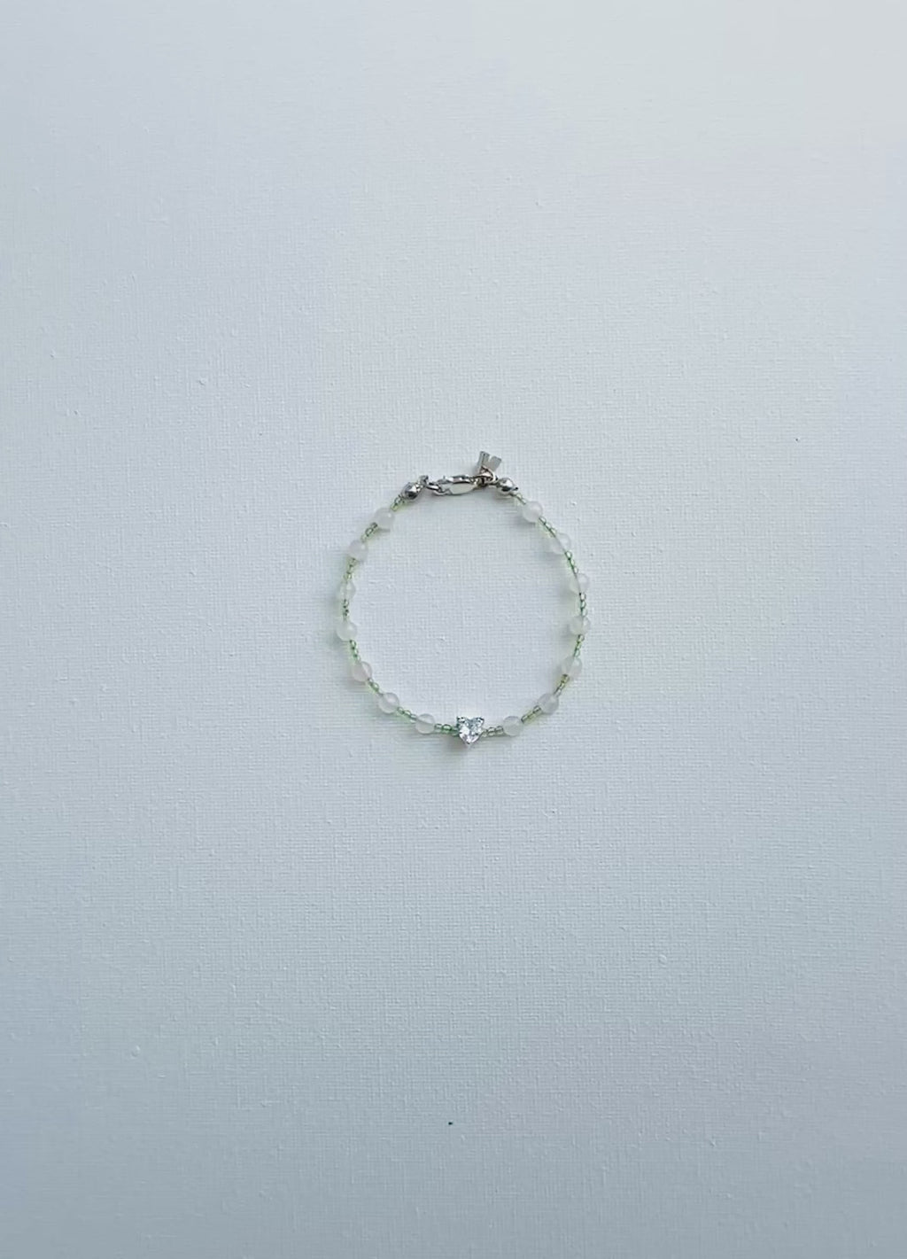 Venus Rose Quartz Green Peridot Bracelet