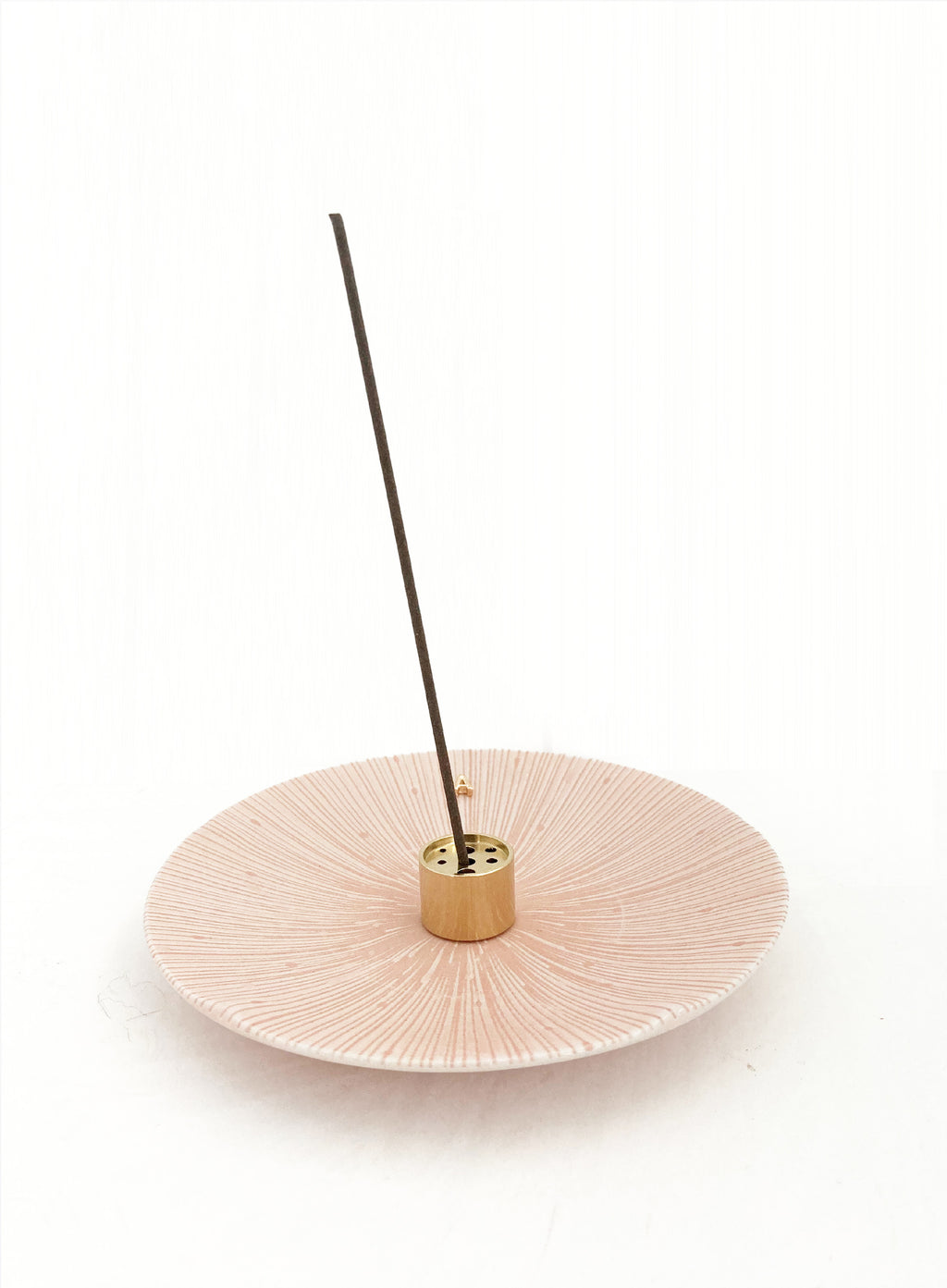 Pink Ceramic Incense Holder 
