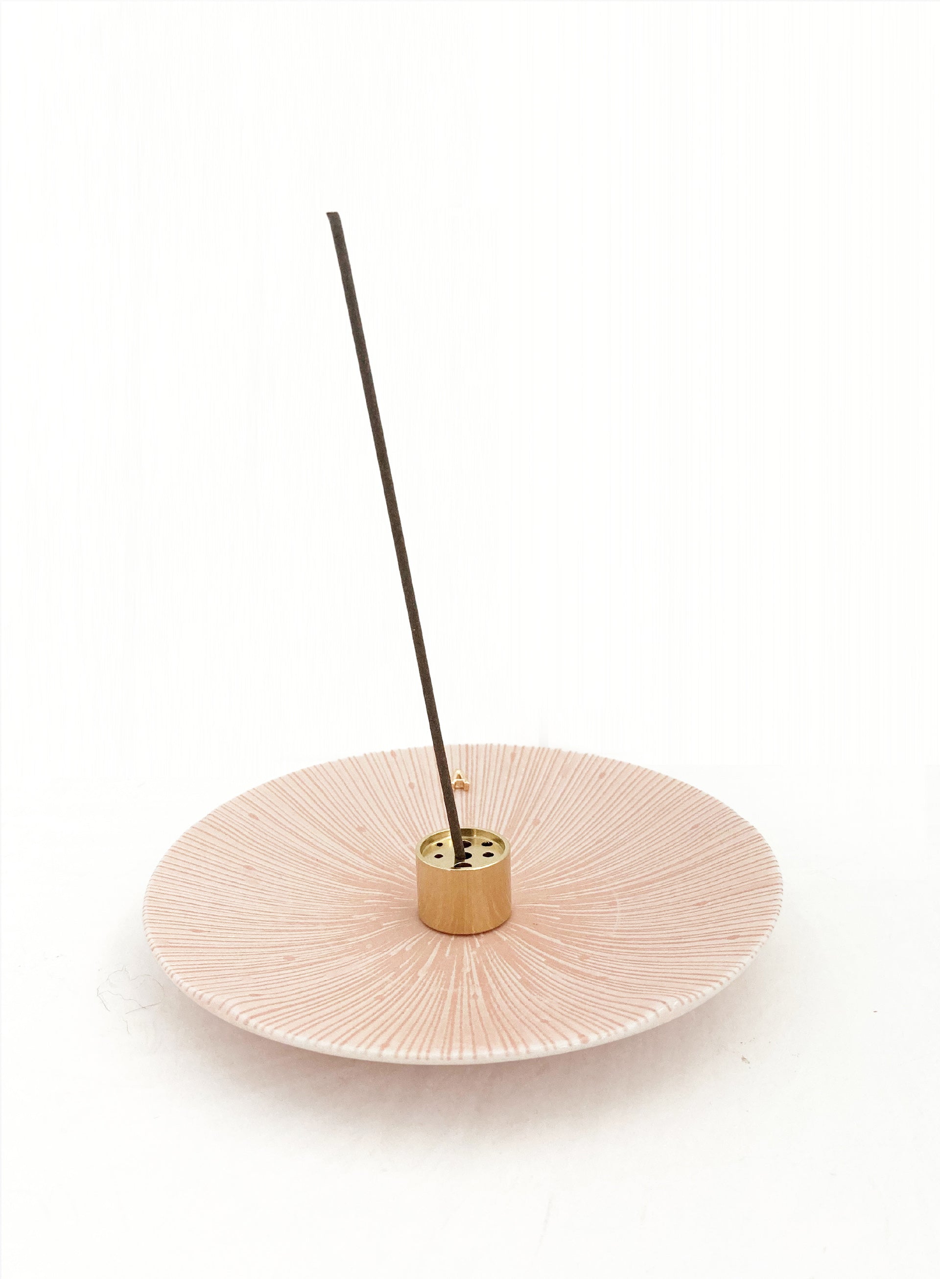 Pink Ceramic Incense Holder 