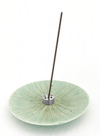 Tilly Ceramic Incense Holder - Sage Silver