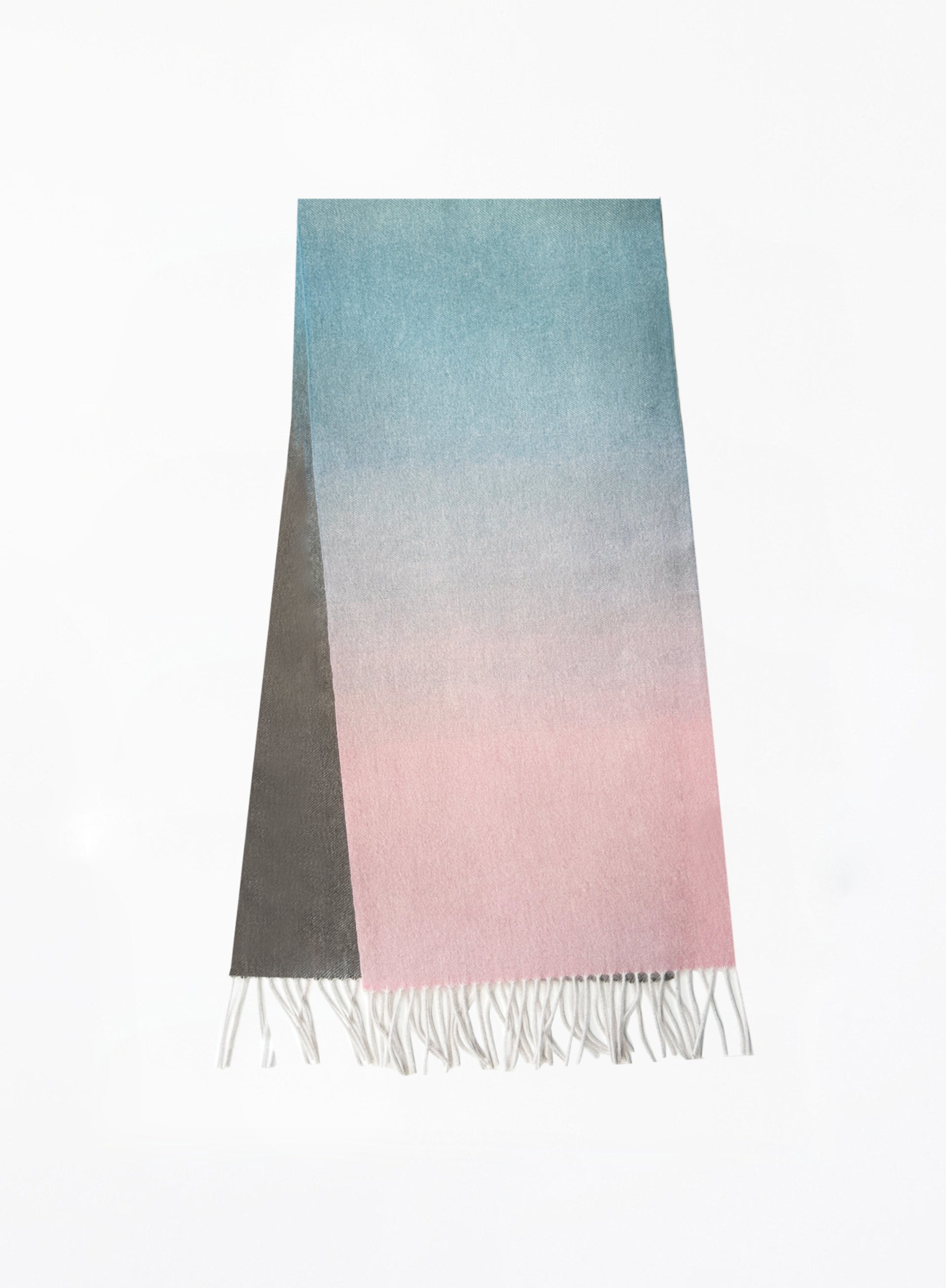ombre wool scarf