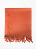 Orange Wool Scarf