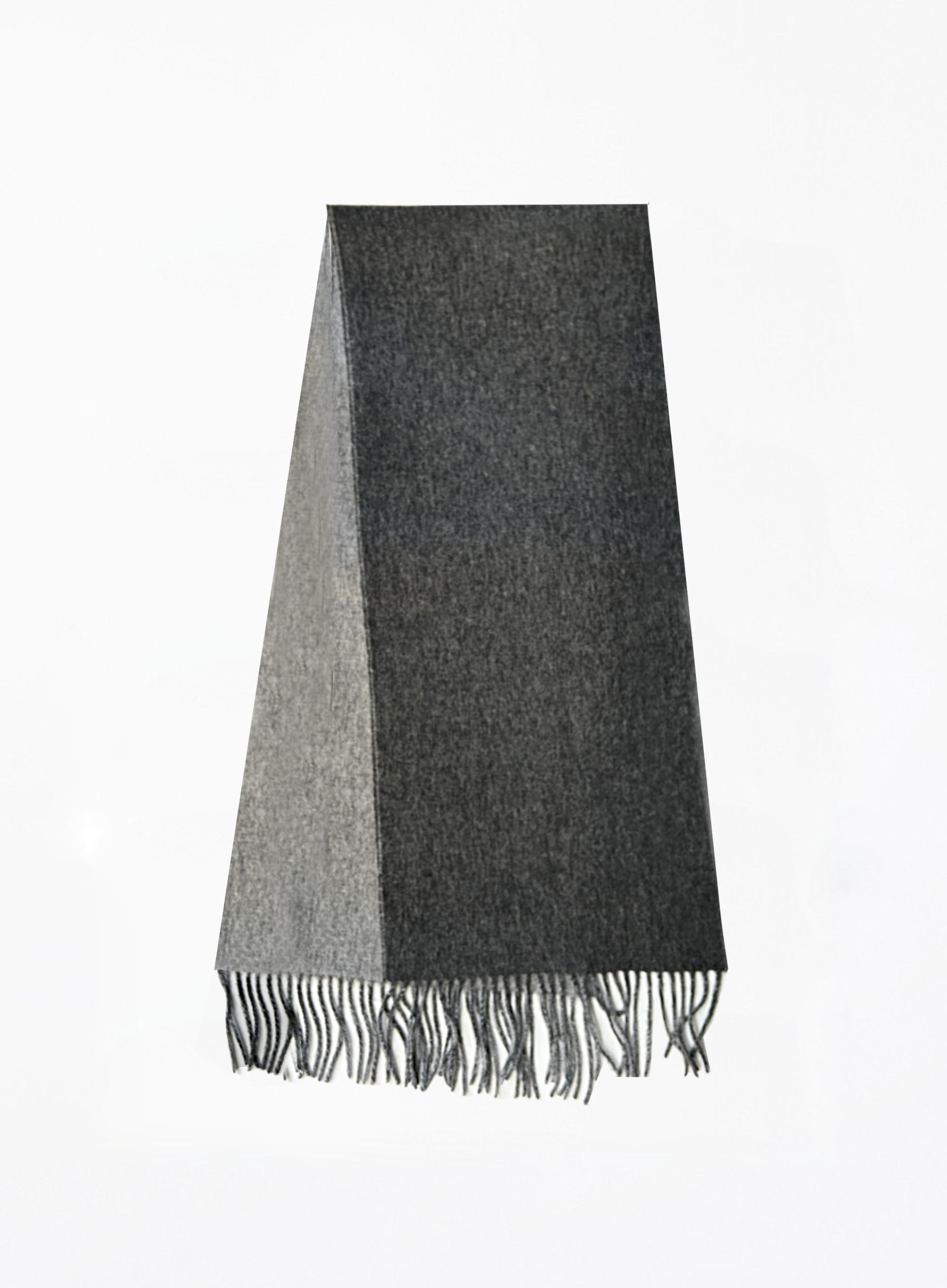 Timena Timena Grey Double Faced Lambswool Scarf – AETHERA