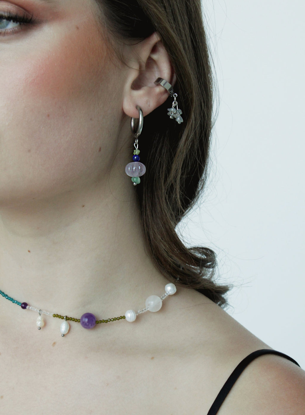Borma Labradorite Earcuff