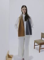 ombre wool scarf