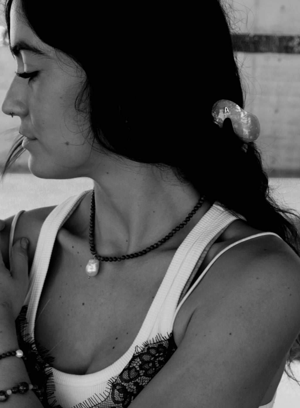 Lumi Baroque Pearl Sodalite Necklace