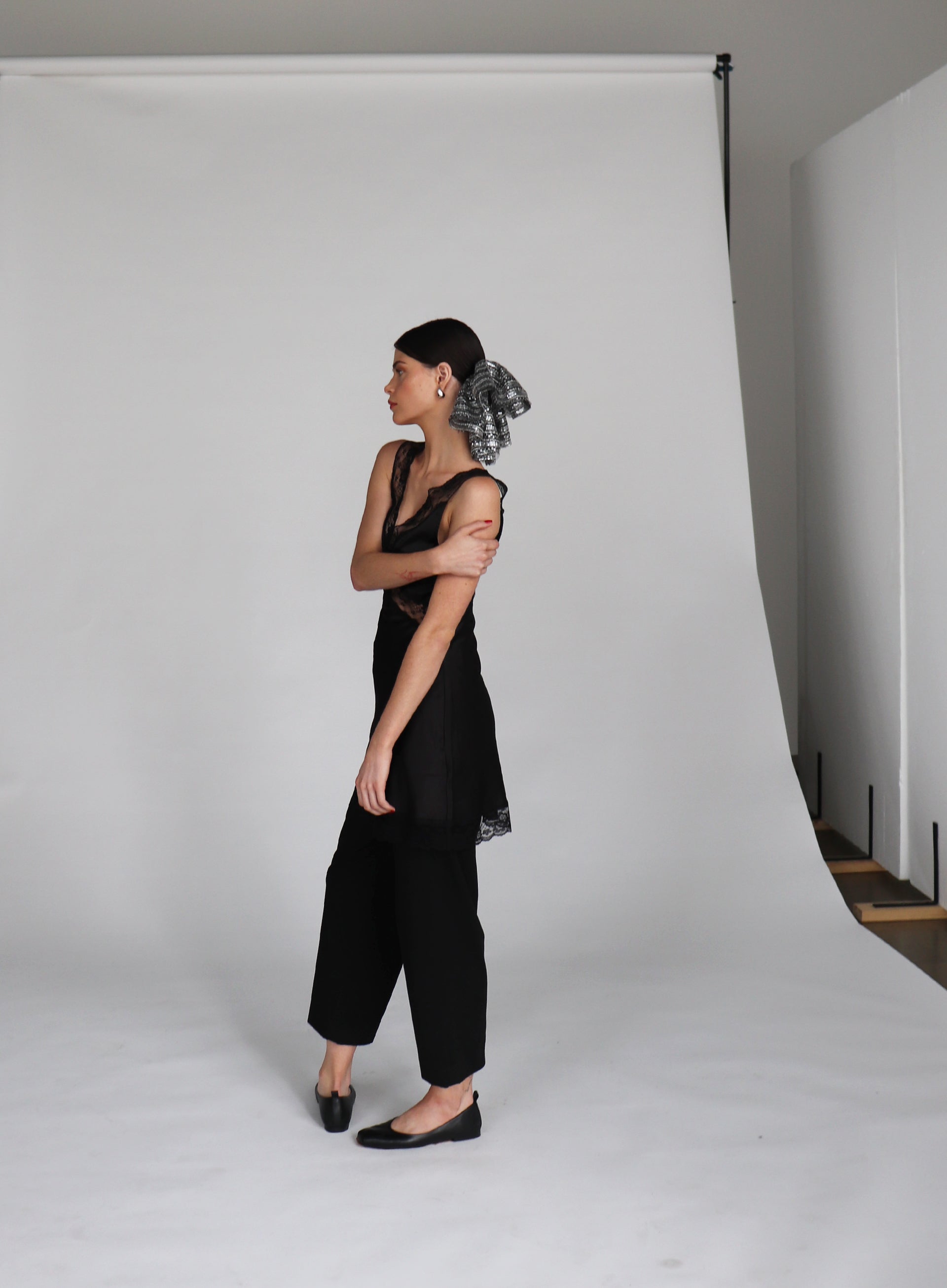 Oversized Sequin Scrunchie