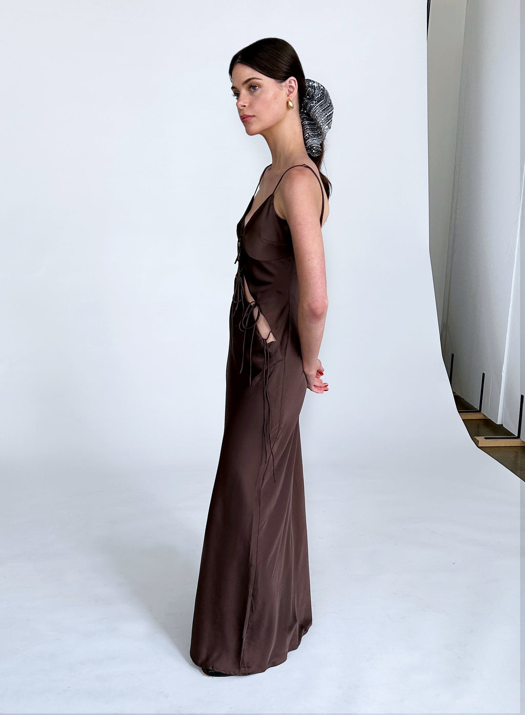 Oversized Sequin Scrunchie