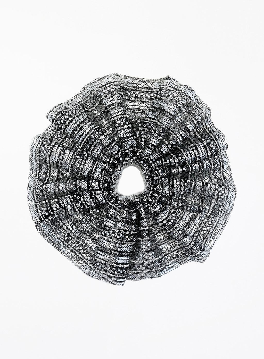 Oversized Sequin Scrunchie