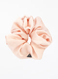 Pink Oversized Silk Scrunchie