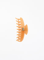 Initial A Acetate Hairclaw Peach