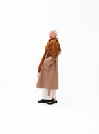 Helena Cashmere Shawl - Bronze with Custom Monogram