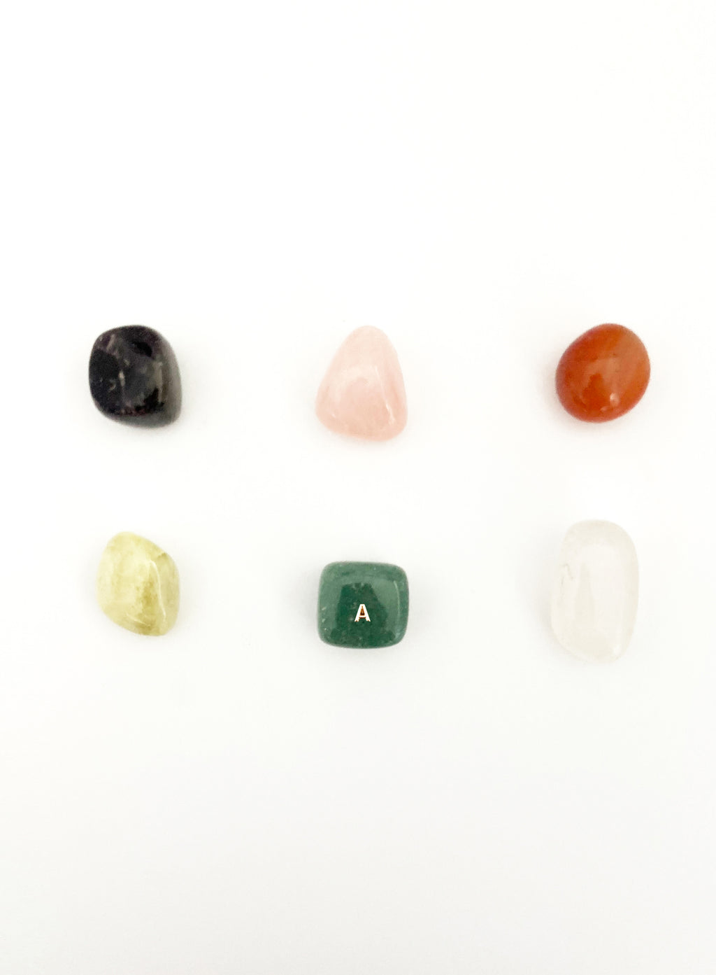 Citrine Carnelian Aventurine Amethyst Sodalite Rose Quartz Crystal Set