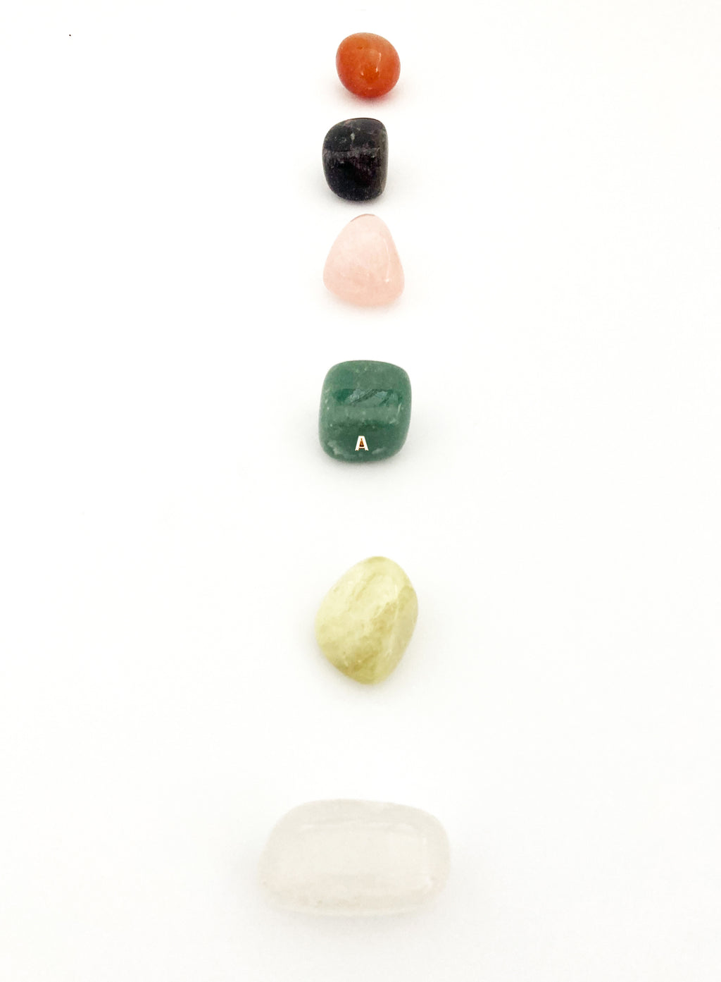 Citrine Carnelian Aventurine Amethyst Sodalite Rose Quartz Crystal Set