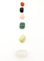 Citrine Carnelian Aventurine Amethyst Sodalite Rose Quartz Crystal Set