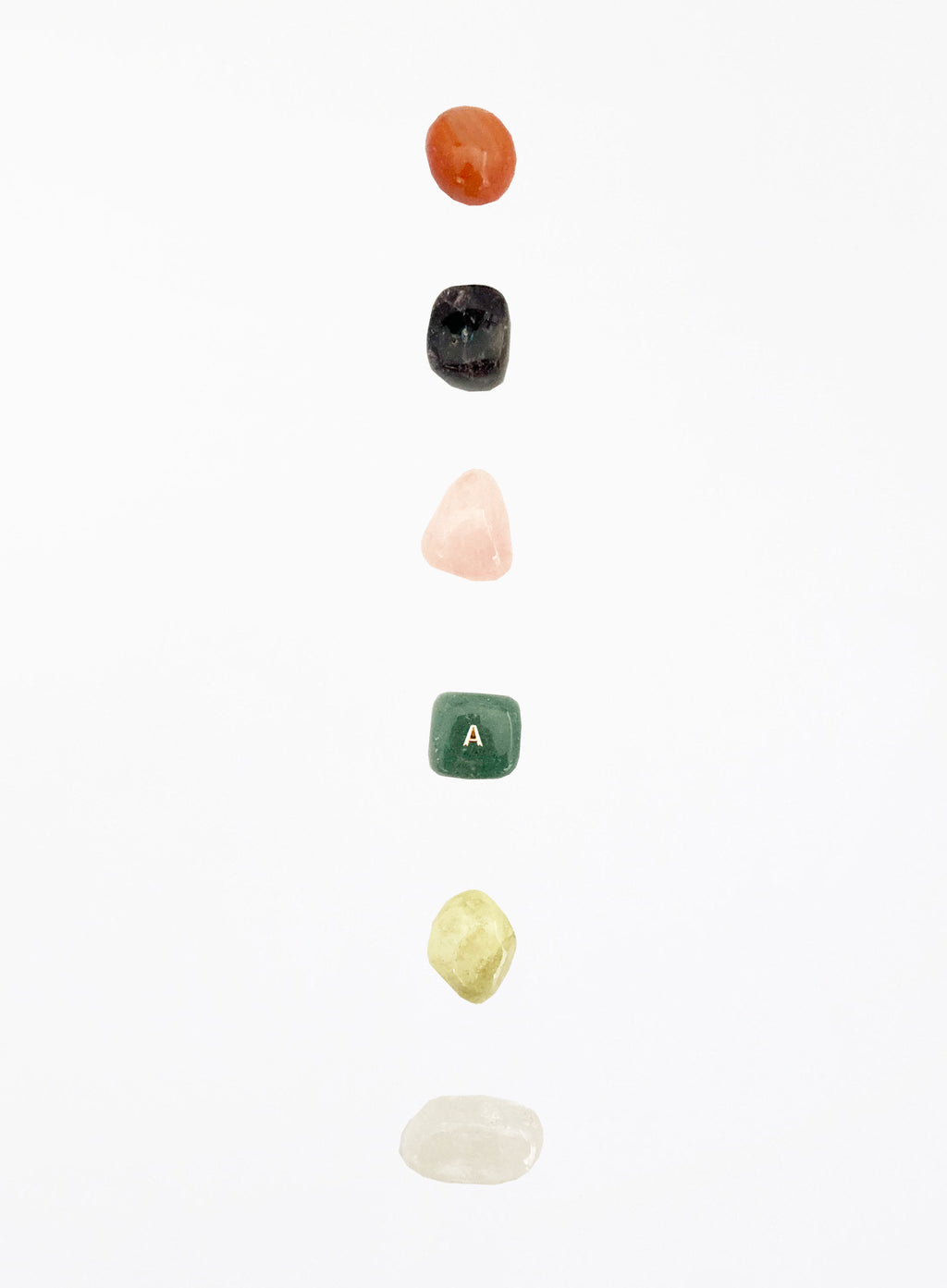 Citrine Carnelian Aventurine Amethyst Sodalite Rose Quartz Crystal Set