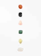 Citrine Carnelian Aventurine Amethyst Sodalite Rose Quartz Crystal Set
