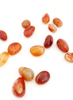 carnelian crystal set