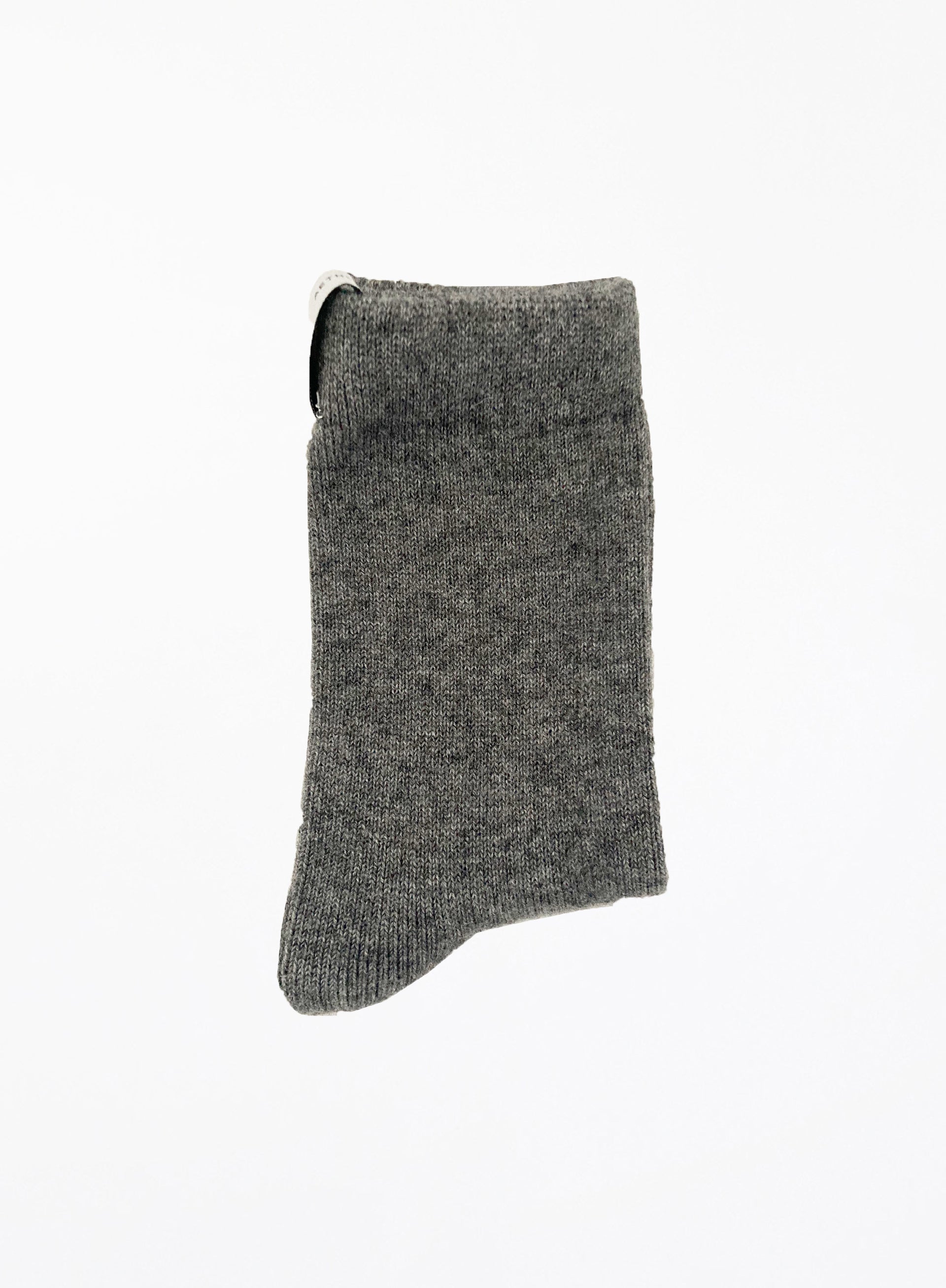 grey winter wool socks