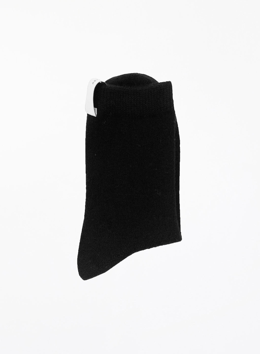 black winter wool socks