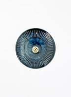Navy Blue Ceramic Incense Holder 