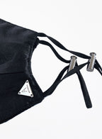 Black Silk Facemask