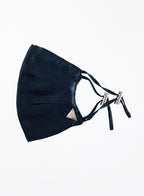 Black Silk Facemask
