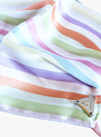 Stripe Silk Facemask