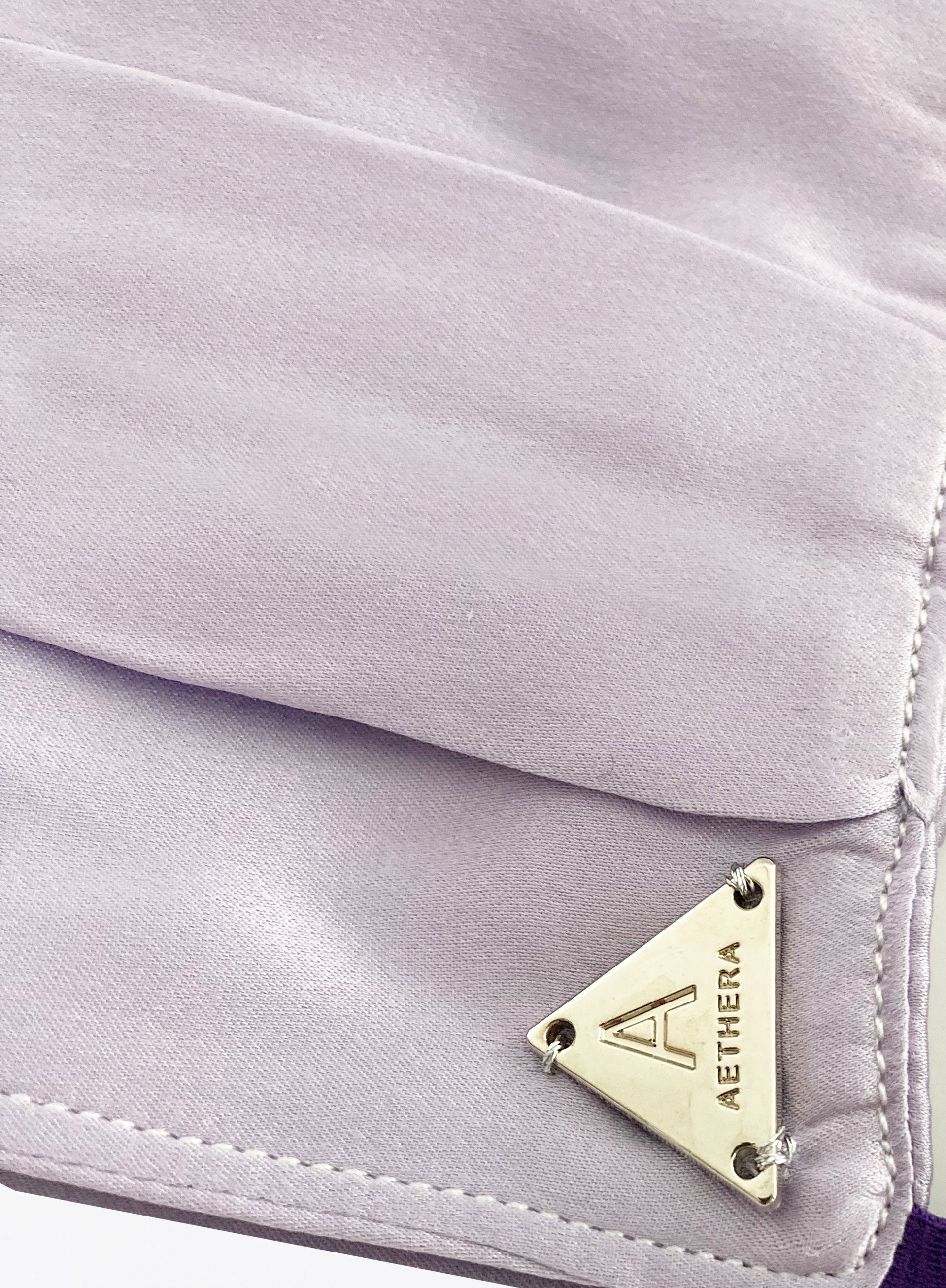 Purple Silk Facemask