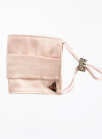 Pink Silk Facemask