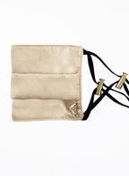 Beige Silk Facemask