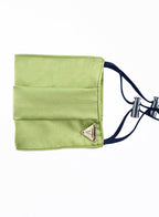 Green Silk Facemask