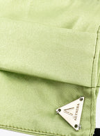 Green Silk Facemask
