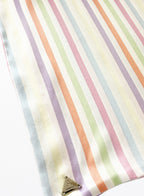Stripe Silk Tote Bag