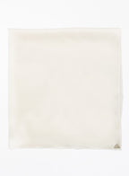 White Silk Square Scarf