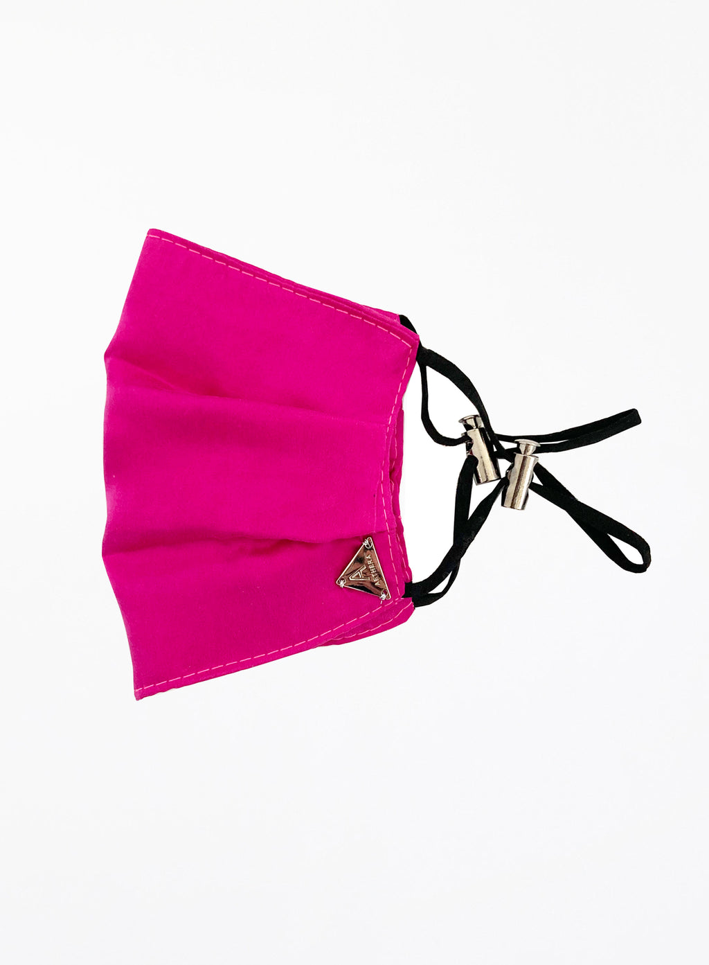 Aurora Silk Facemask - Fuchsia