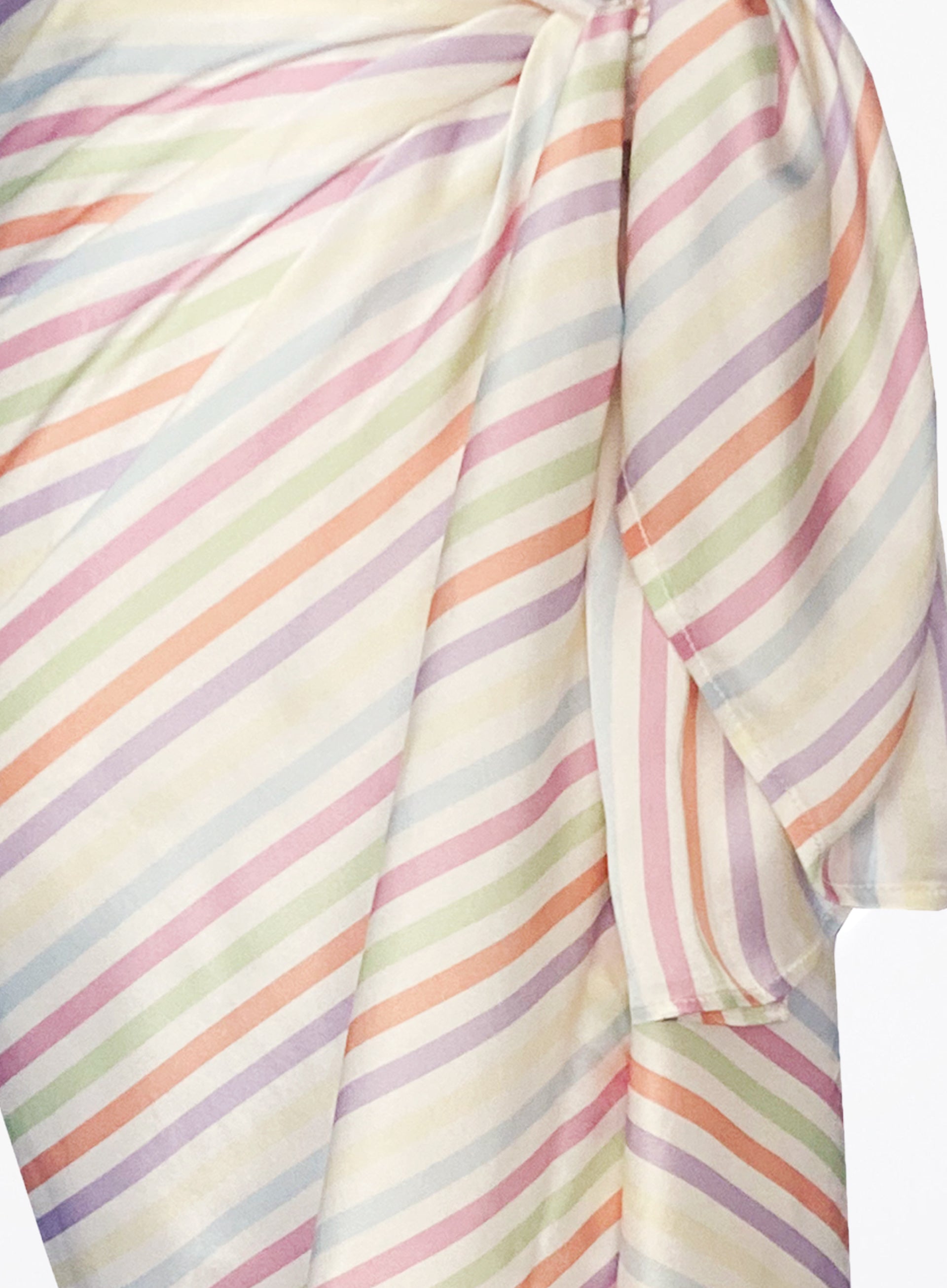 Stripe Silk Pareo