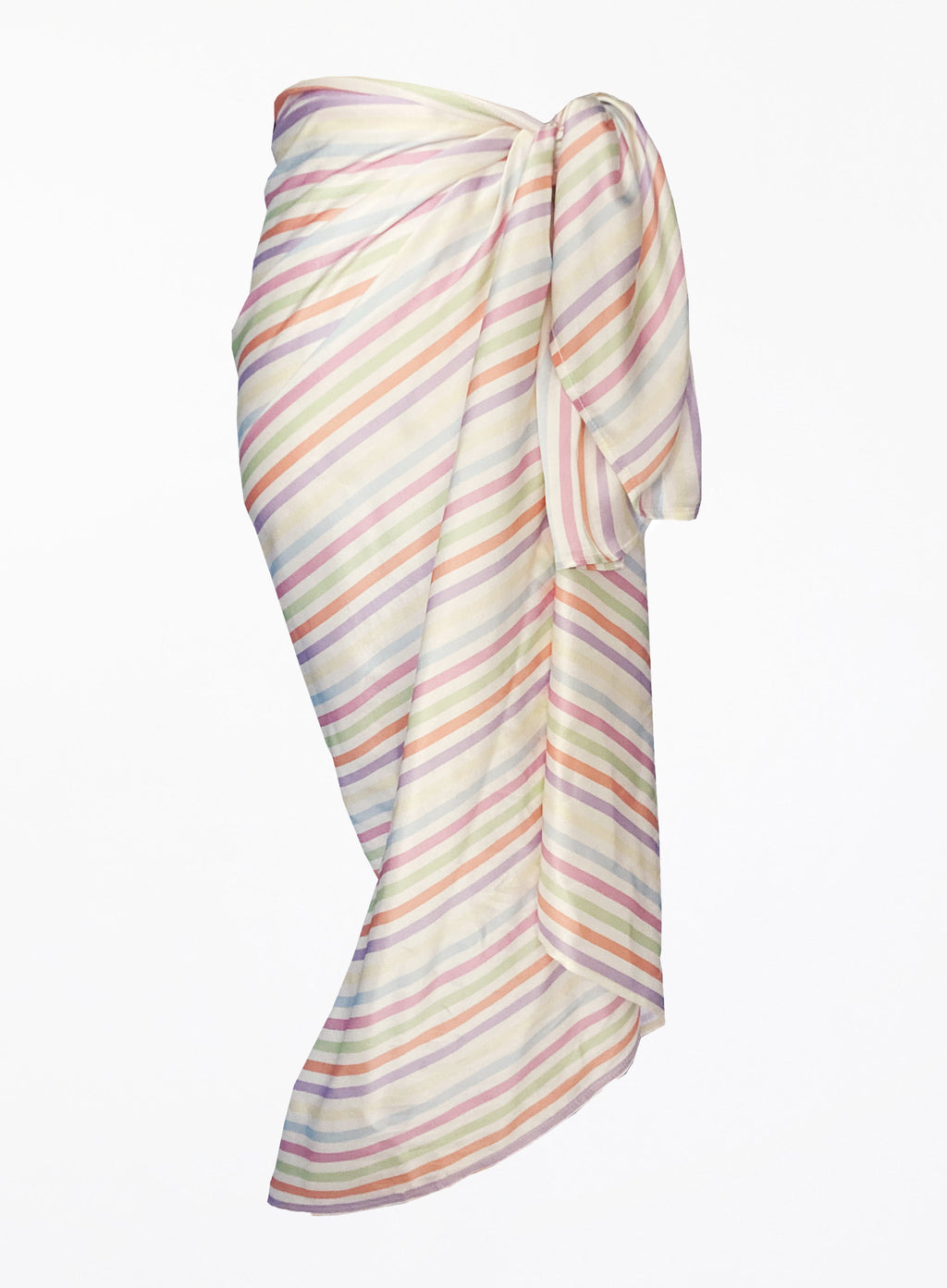 Stripe Silk Pareo