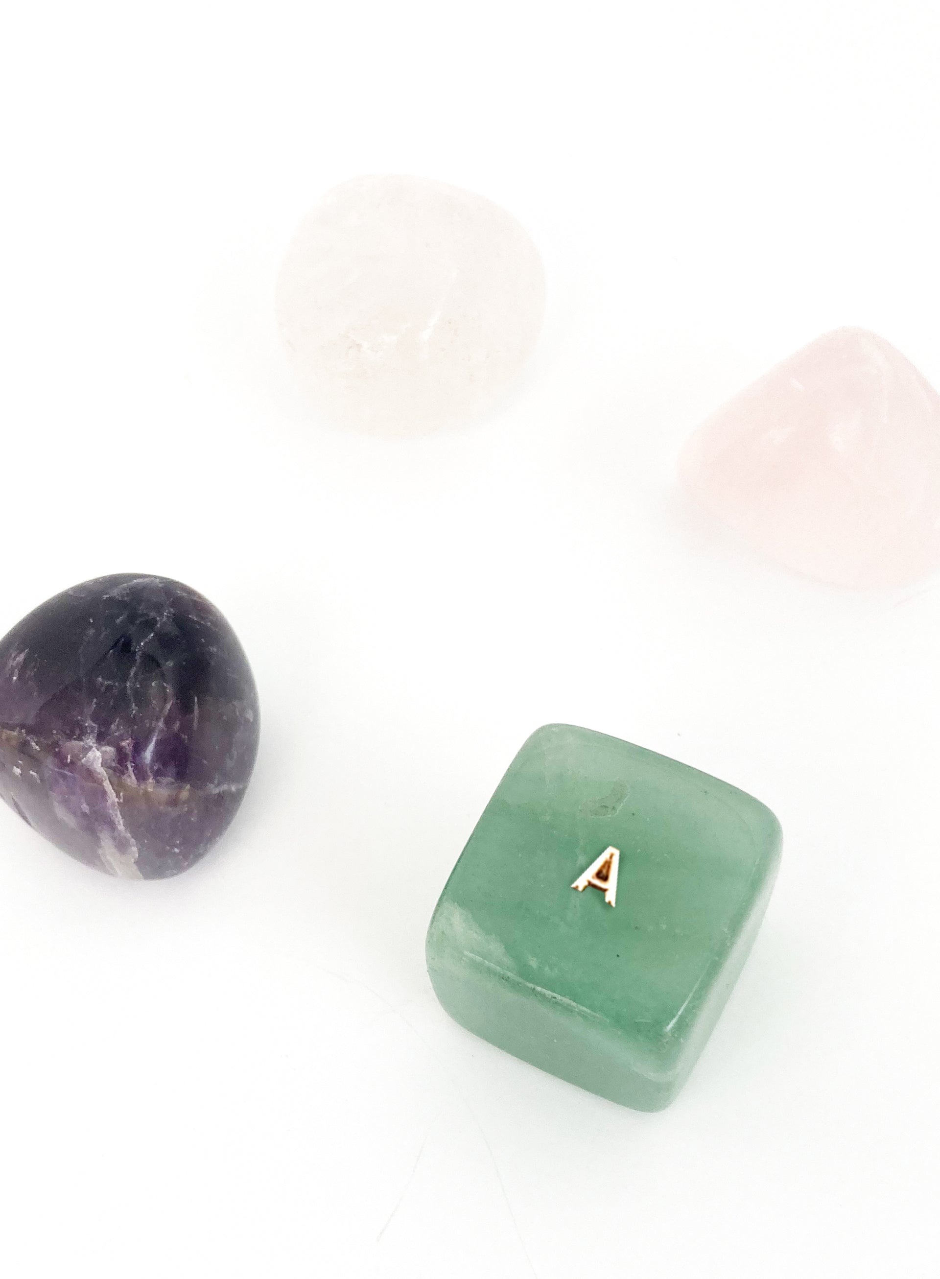 Aventurine Amethyst Rose Quartz Clear Quartz Crystal Set