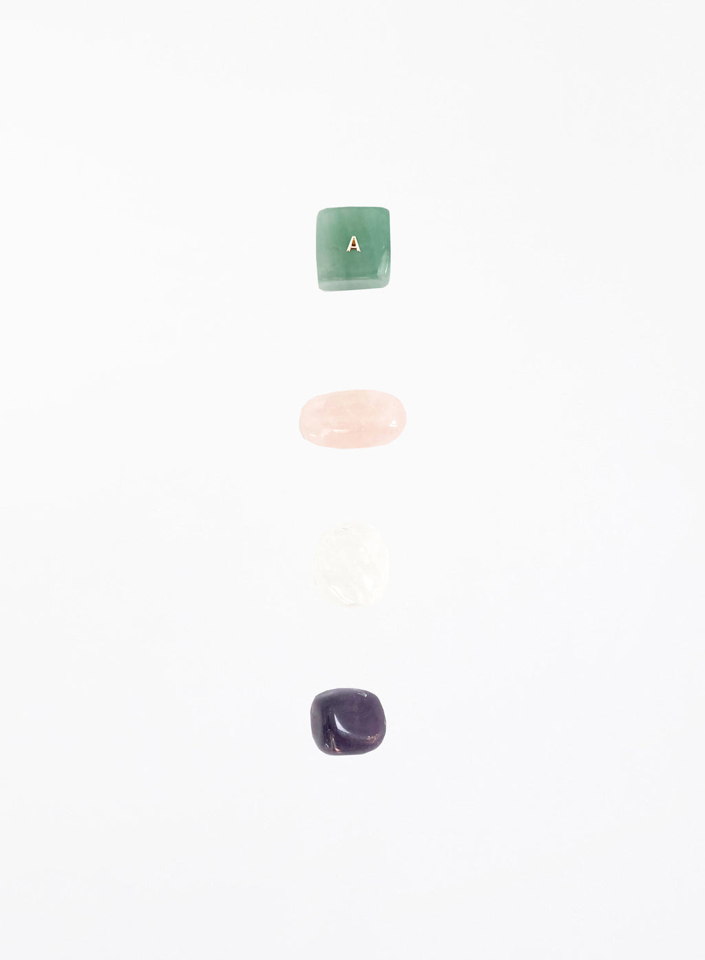Aventurine Amethyst Rose Quartz Clear Quartz Crystal Set