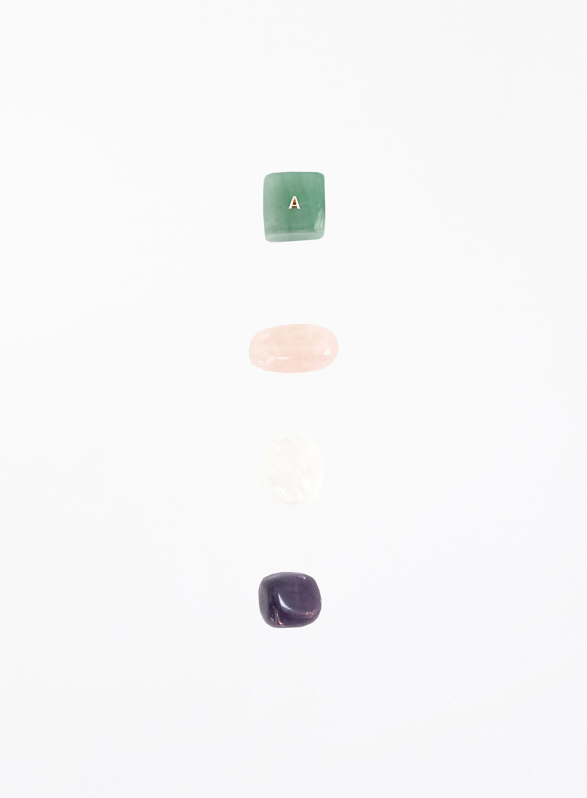 Aventurine Amethyst Rose Quartz Clear Quartz Crystal Set